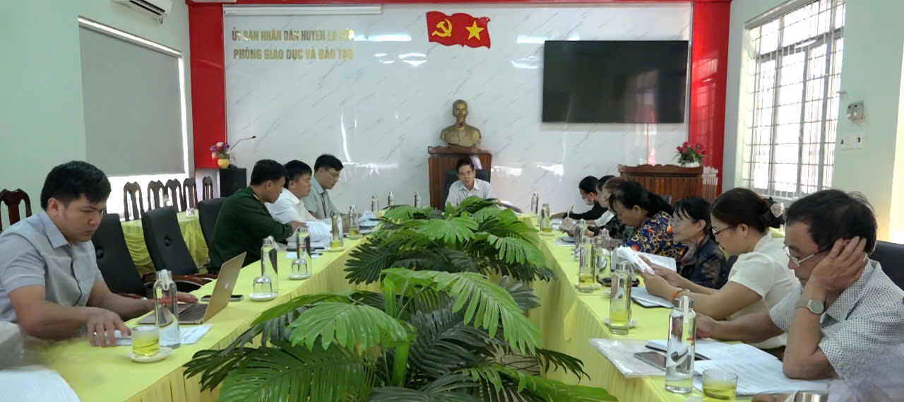 Hội nghị chuyên đề tổ chức Đại hội Hội khuyến học huyện lần thứ 5